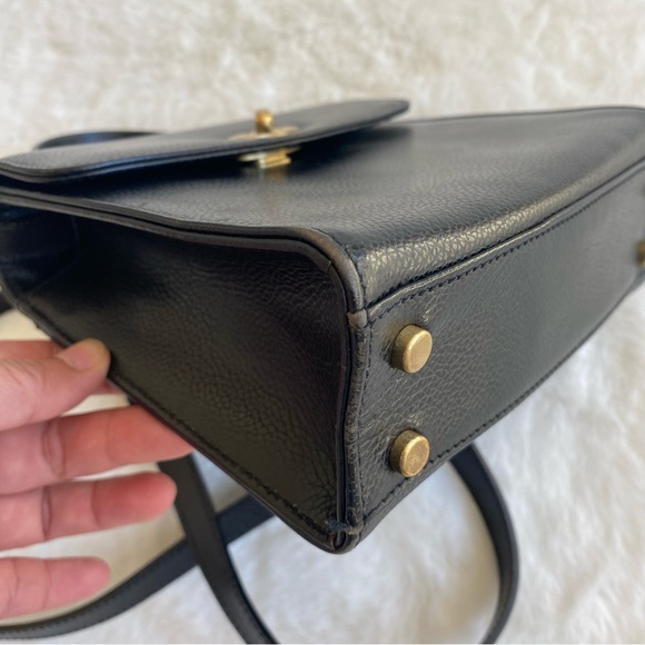 Coach Vintage Madison Gracie Mini Crossbody Top Handle Bag 4413 Black - Picture 13 of 16